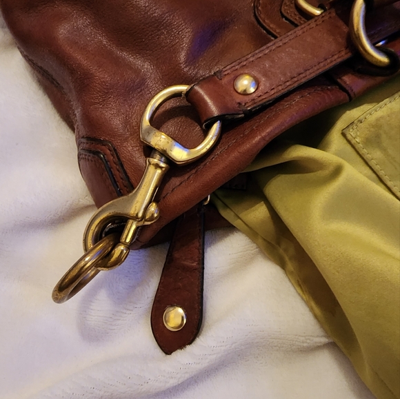 Coach Madison Julianne Brown Leather Shoulder Bag 12935 - Picture 11 of 16